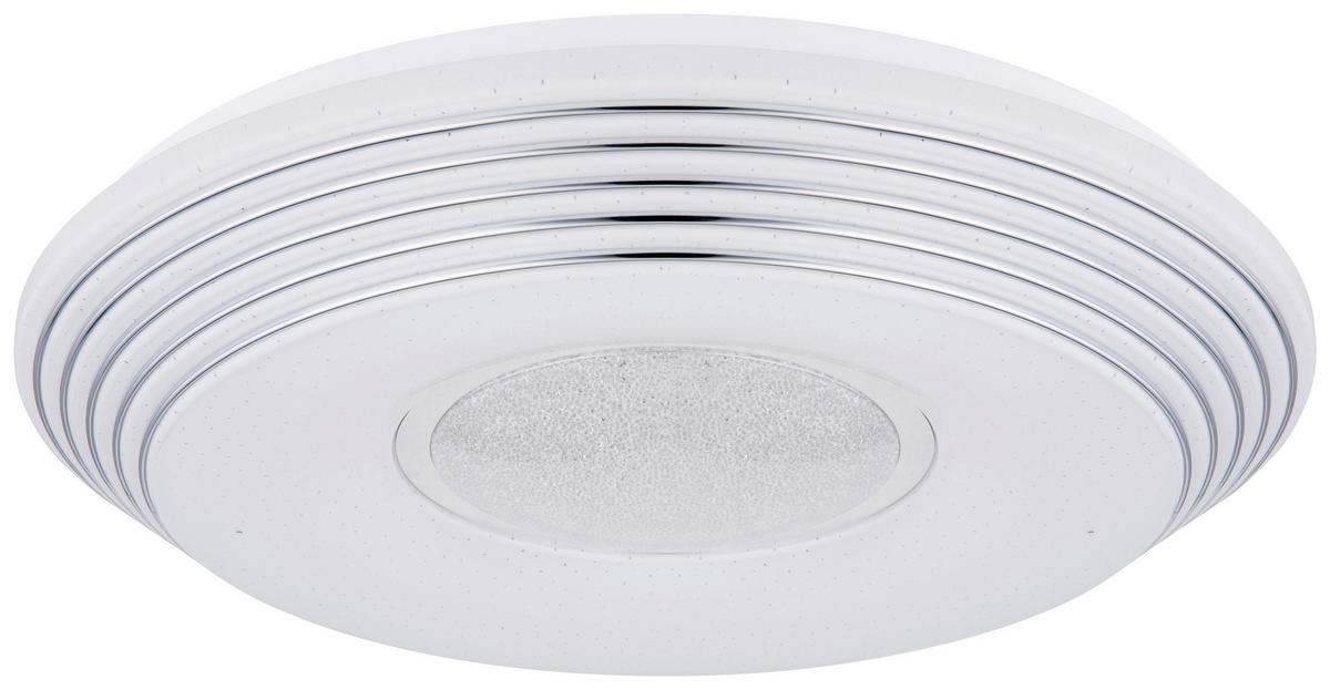 Stropna Led-svetilka Pillo, S Sijalko - bela/prozorno, Basics, kovina/umetna masa (50/8,5cm) - Globo