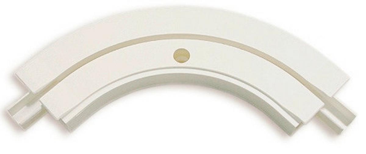 Félkörív Tartozék 13,5cm - fehér, műanyag (13,5cm)