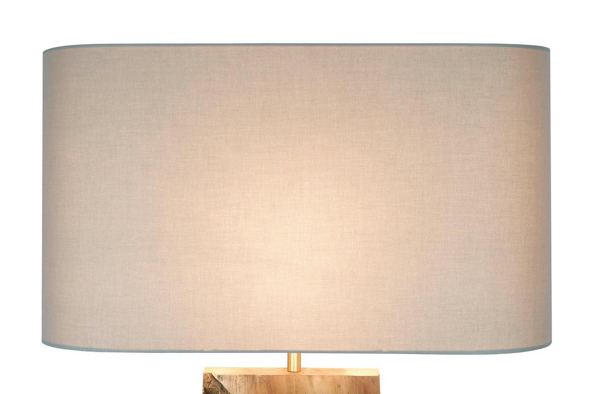 Stoječa Svetilka Acacia - črna/bela, Design, kovina/tekstil (40/171/20cm) - P & B