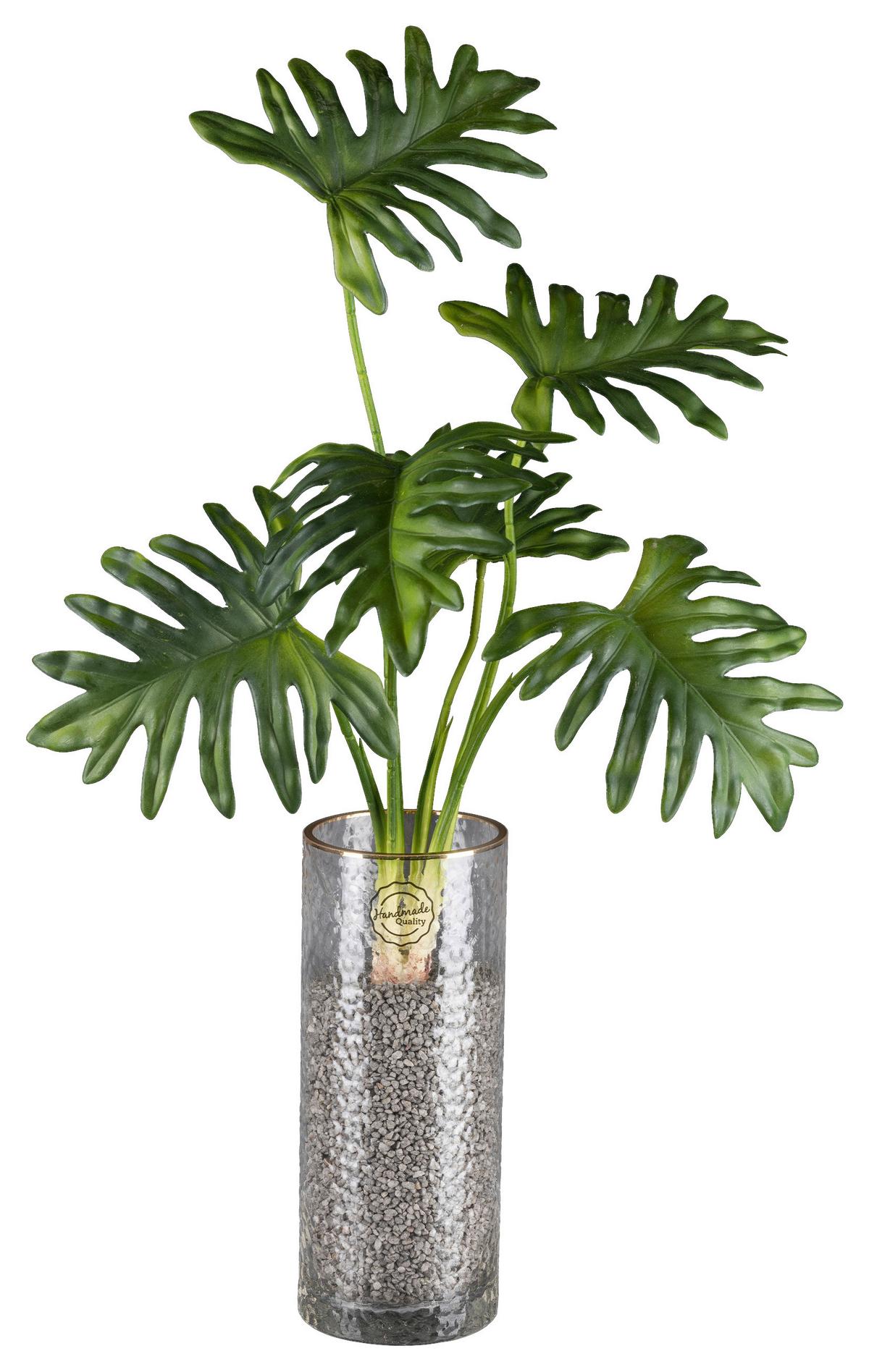 Kunstppflanze Monstera in Grün - Grün, Lifestyle, Kunststoff (65cm) - Modern Living