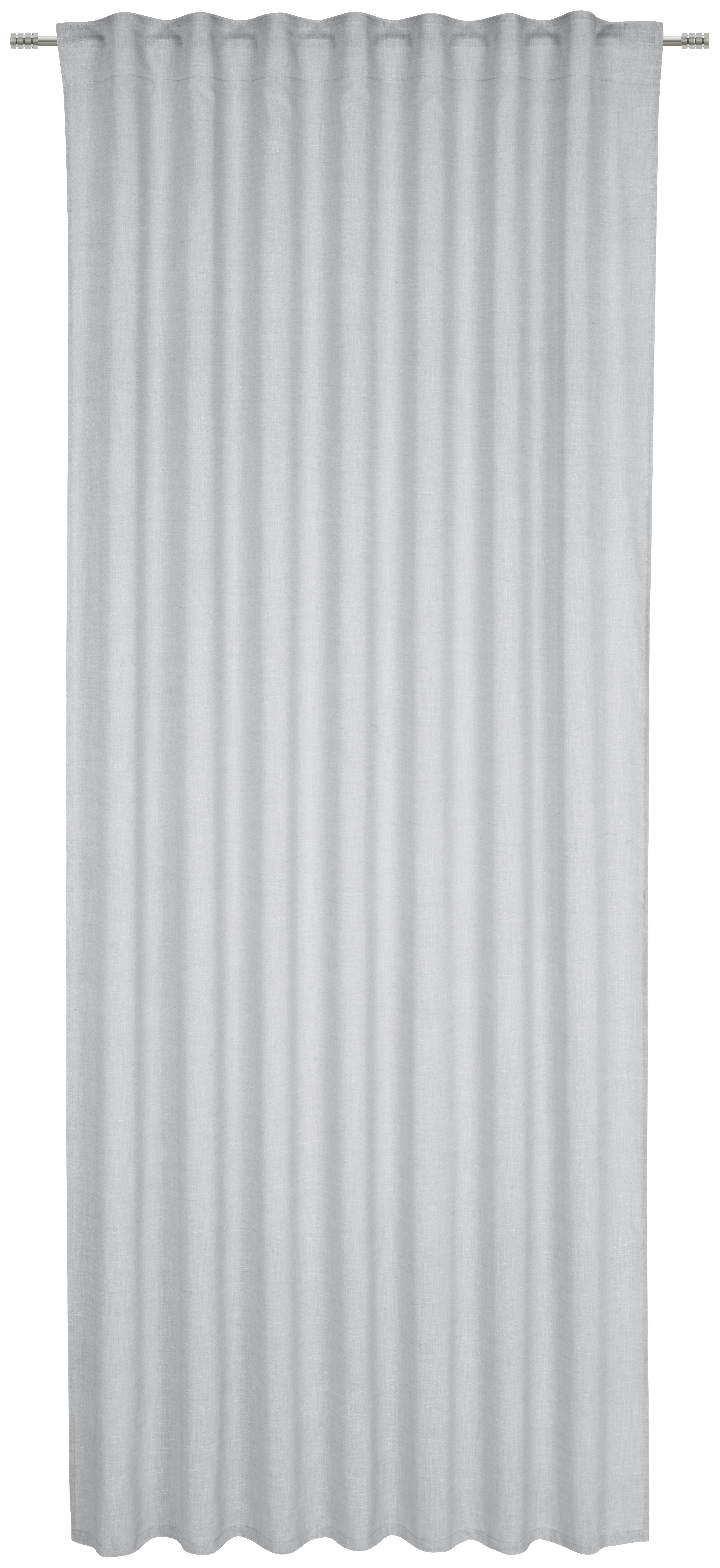 ZASŁONA GOTOWA JENS - szary, Basics, tkanina (140/245cm) - Esposa