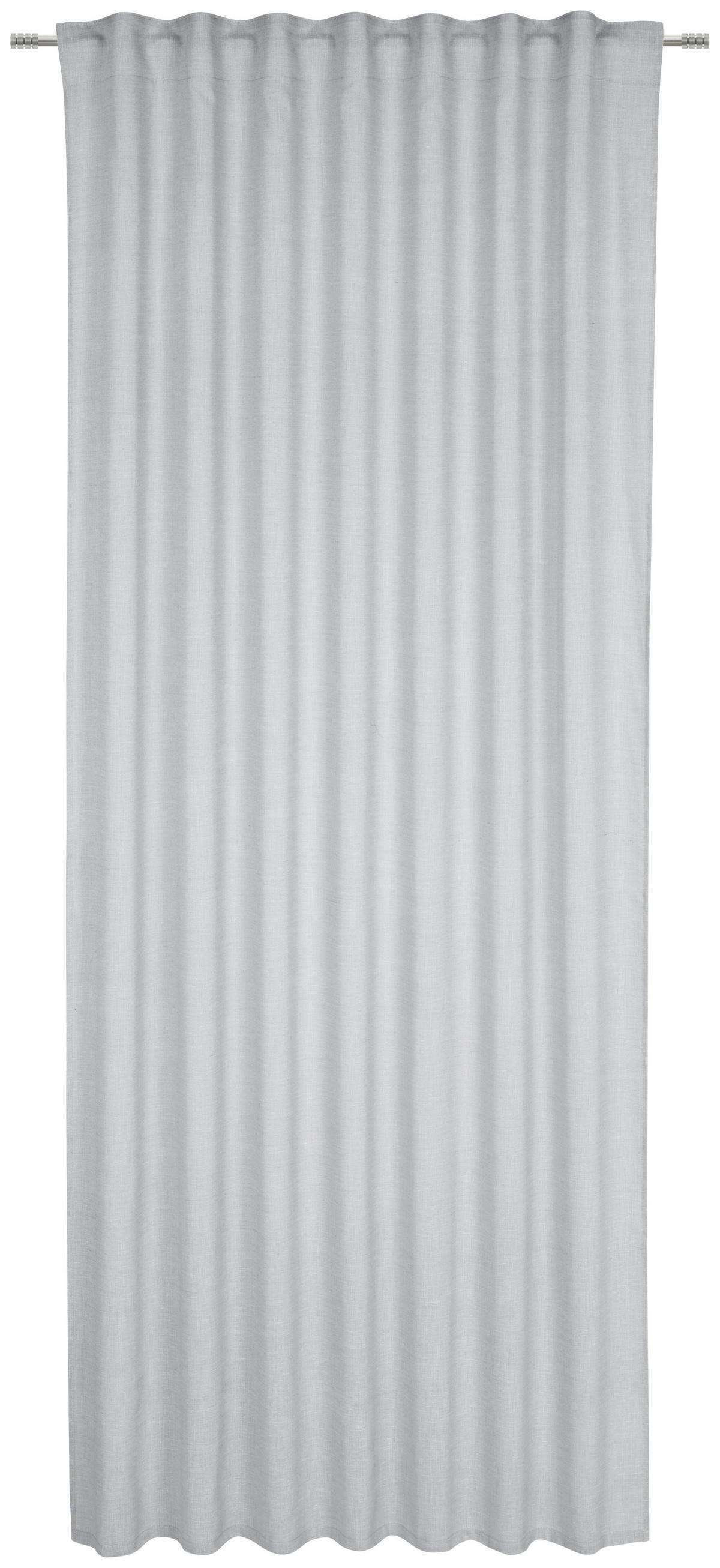ZASŁONA GOTOWA JENS - szary, Basics, tkanina (140/245cm) - Esposa