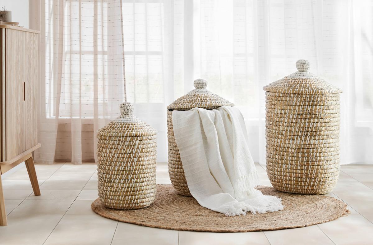 Füles Függöny Ida - fehér, Konventionell, textil (135/245cm) - Based