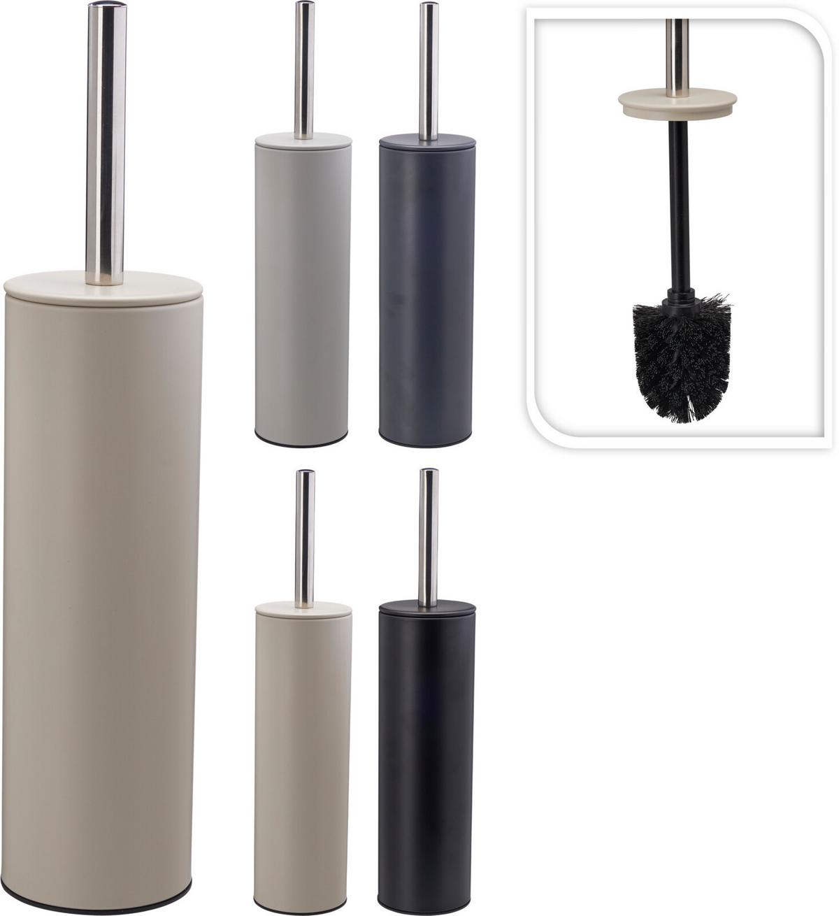 Wc Kefe Cory - bézs/fekete, fém (8/36,5cm)