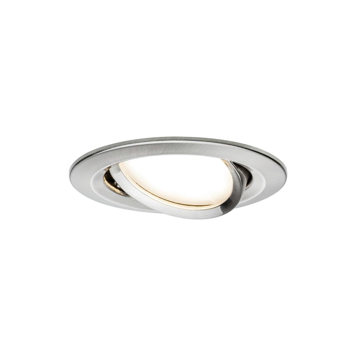 Deckenleuchte Nova in Alufarben max. 6,5 Watt - Basics (8,4cm) - Paulmann