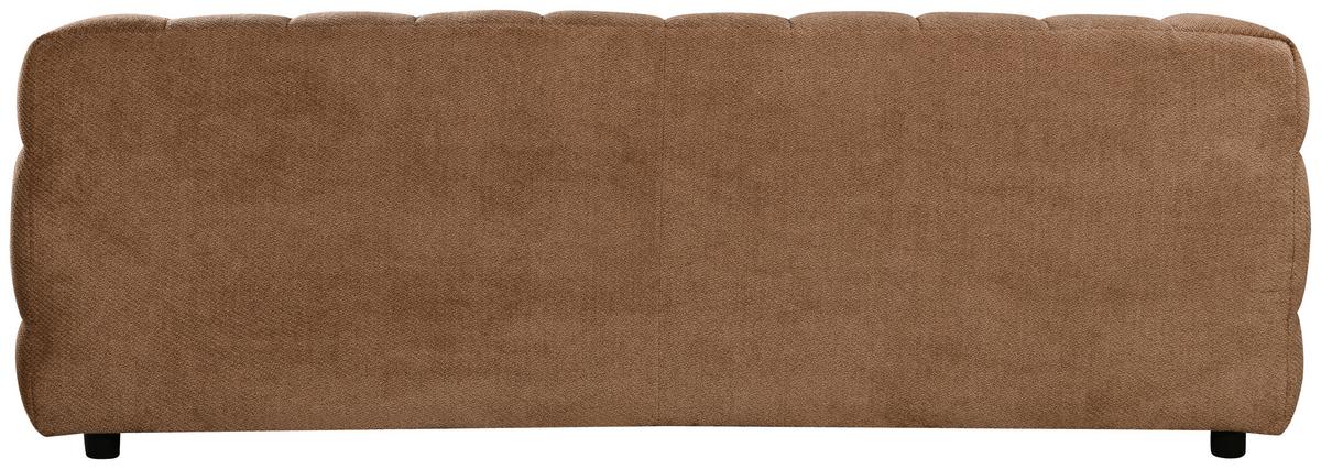 Sofa Cosy - smeđa/crna, Moderno, drvo/tekstil (218/71/90cm) - Mömax