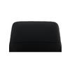 CHAISE ACCOUDOIRS JOSY -BASED- - gris/noir, Design, cuir/métal (57/86/61cm) - Based