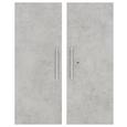 Türenset Grau - Alufarben/Grau, MODERN, Holzwerkstoff/Metall (75,6/102,3cm) - Mömax modern living Türenset Grau - Alufarben/Grau, MODERN, Holzwerkstoff/Metall (75,6/102,3cm) - Mömax modern living
