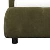 STOPPAD SÄNG ANTON - svart/mörkgrön, Modern, metall/trä (180/200cm) - Bessagi Home