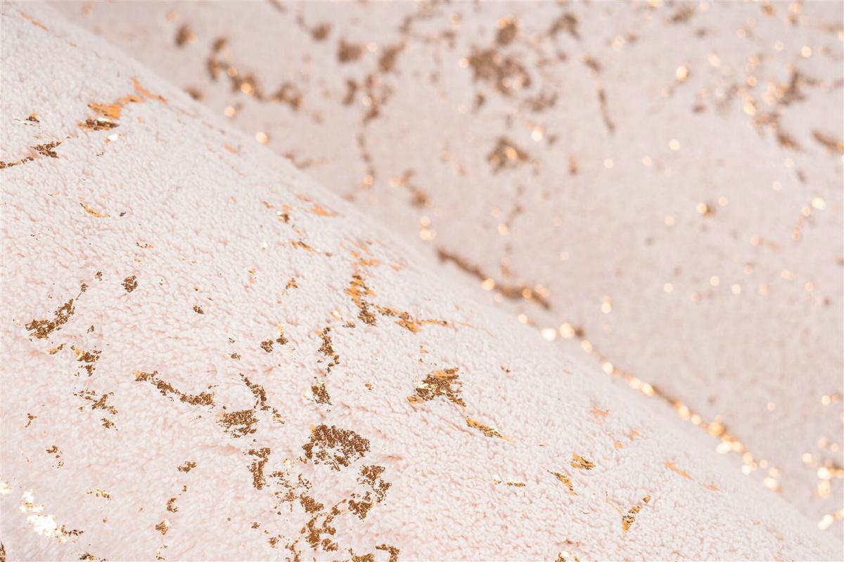 FLACHWEBETEPPICH BIJOU 225 - Goldfarben/Creme, Konventionell, Textil (80/150cm) - Kayoom