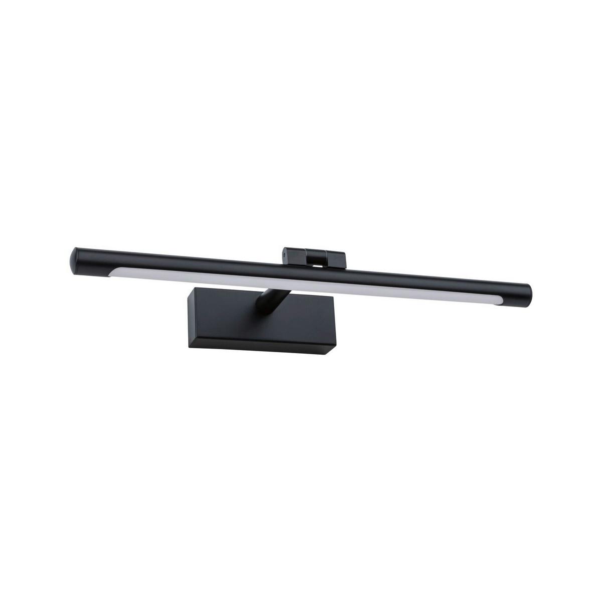 Bilderleuchte Mingo in Schwarz max. 9,5 Watt - Schwarz, Basics, Metall (41,5/5cm) - Paulmann