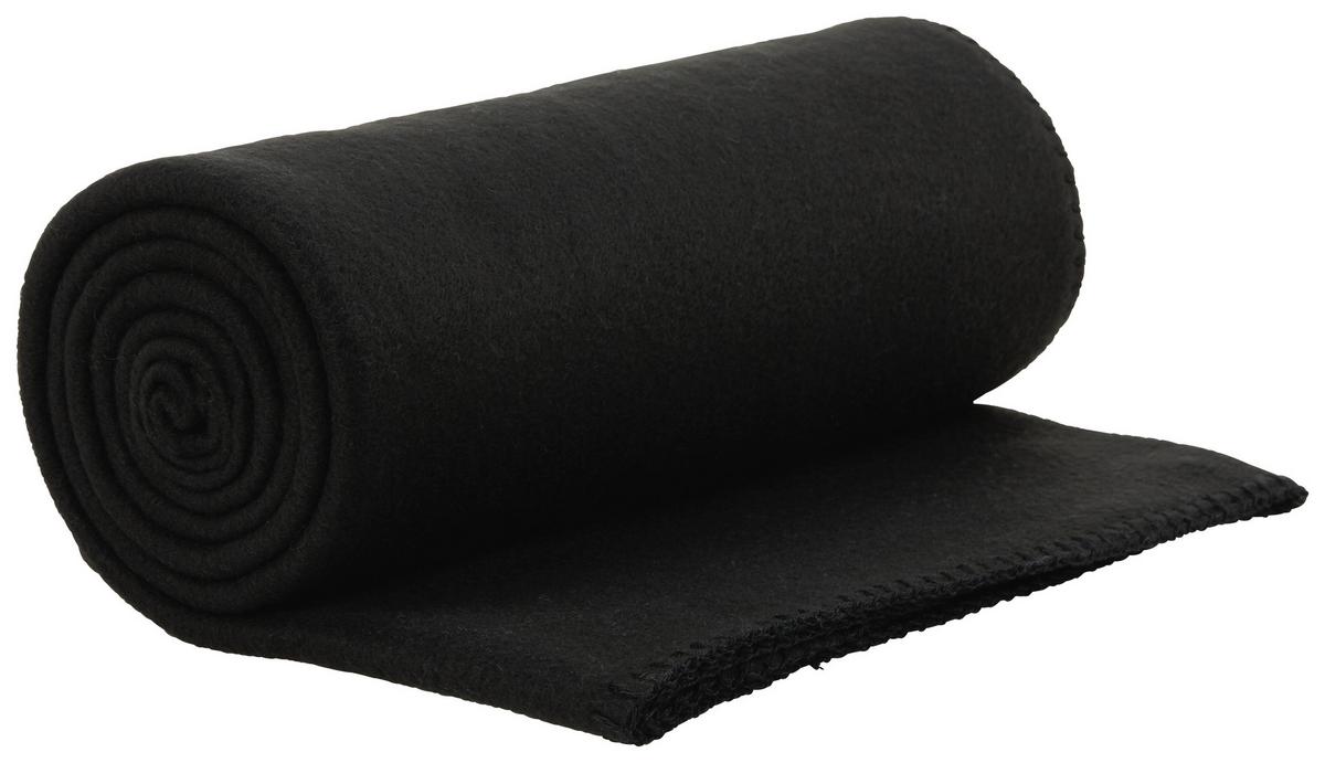 Flis Deka Bea - crna, tekstil (130/160cm) - Modern Living