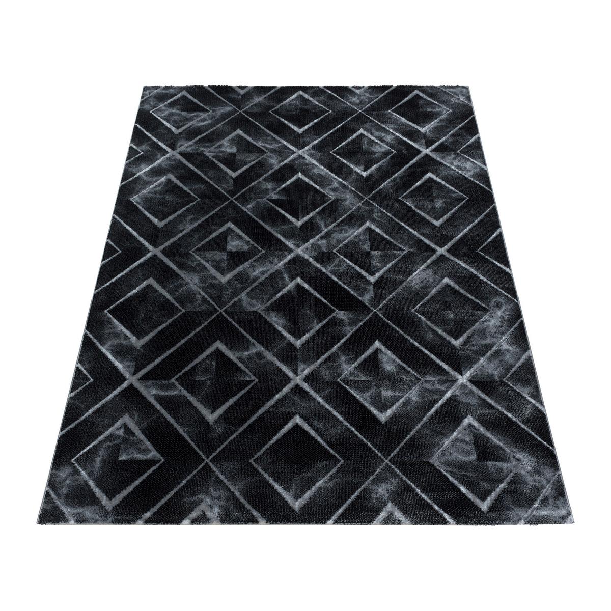 Webteppich Naxos Silberfarben ca. 240x340cm - Silberfarben, Design, Textil (240/340cm)