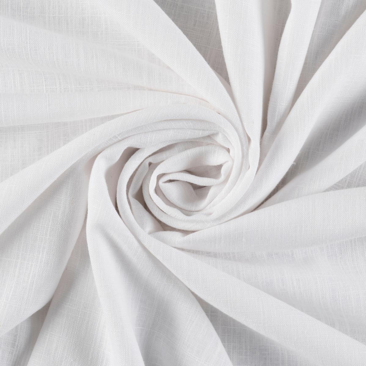 Fertigvorhang Lina Weiß ca. 140x255cm - Weiß, Textil (140/255cm) - Premium Living