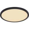 TAKLAMPA FÖR BADRUM ULOL - vit/svart, Klassisk, plast (42/42/2,5cm) - Mömax