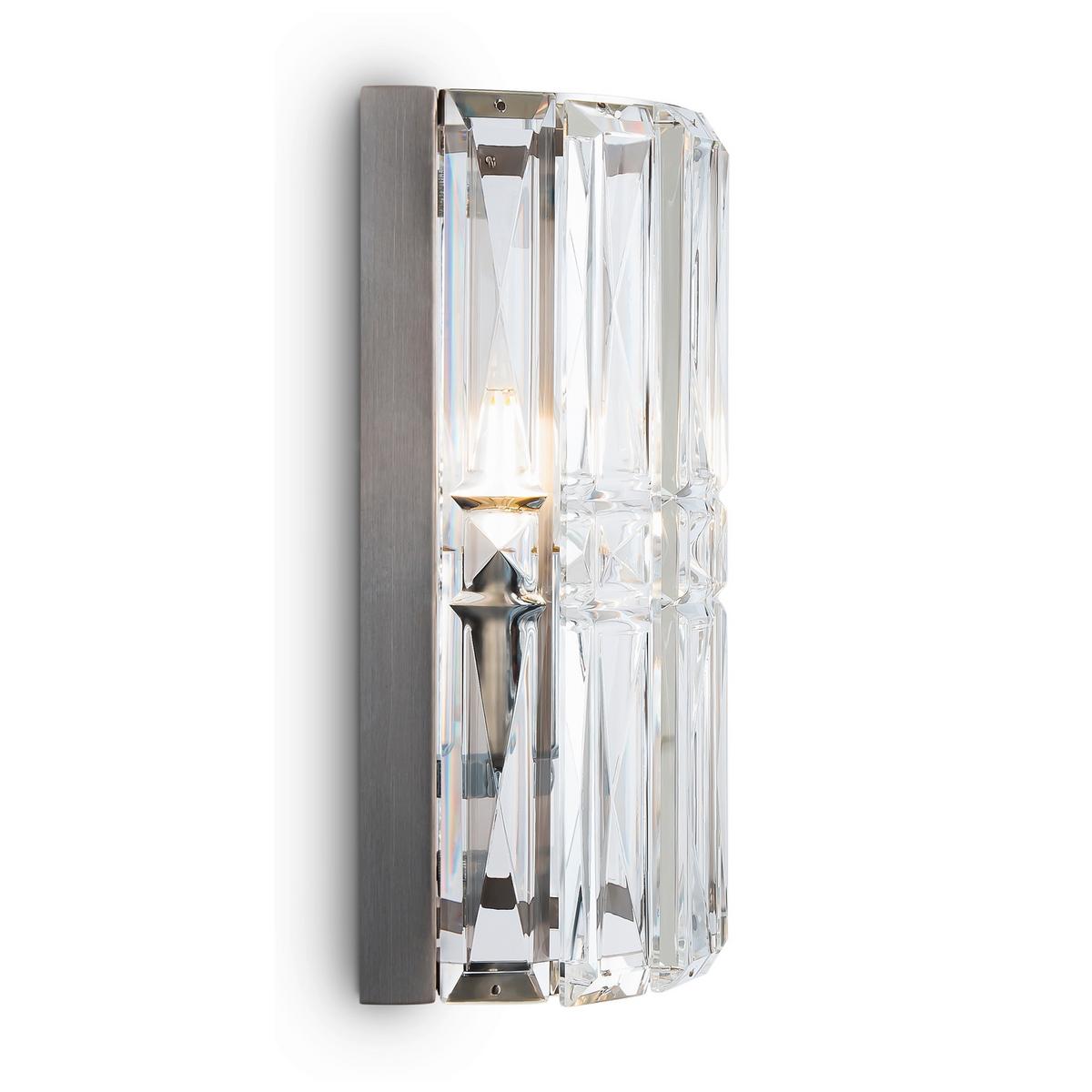 Wandleuchte Facet Chromfarben max. 60 Watt - Chromfarben, Trend, Glas/Metall (13/10/20cm) - MAYTONI