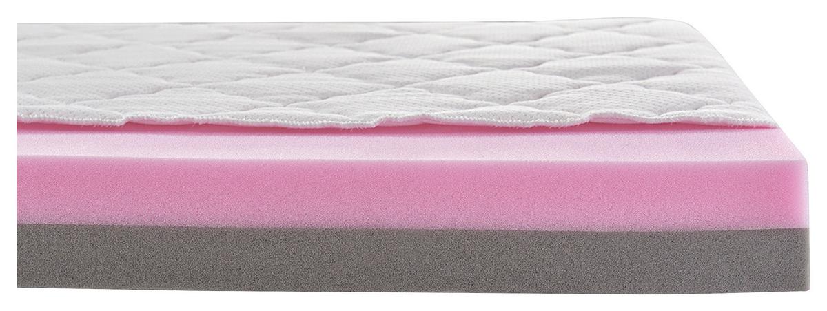 Babymatratze Twiny ca. 60x120 cm Weiß - Weiß, Basics, Textil (60/120cm) - Yatas