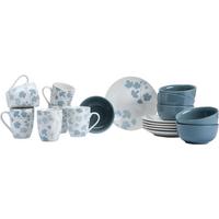 SERWIS ŚNIADANIOWY 427608 - biały/szary, Konventionell, ceramika (38/23/29cm) - Ritzenhoff Breker