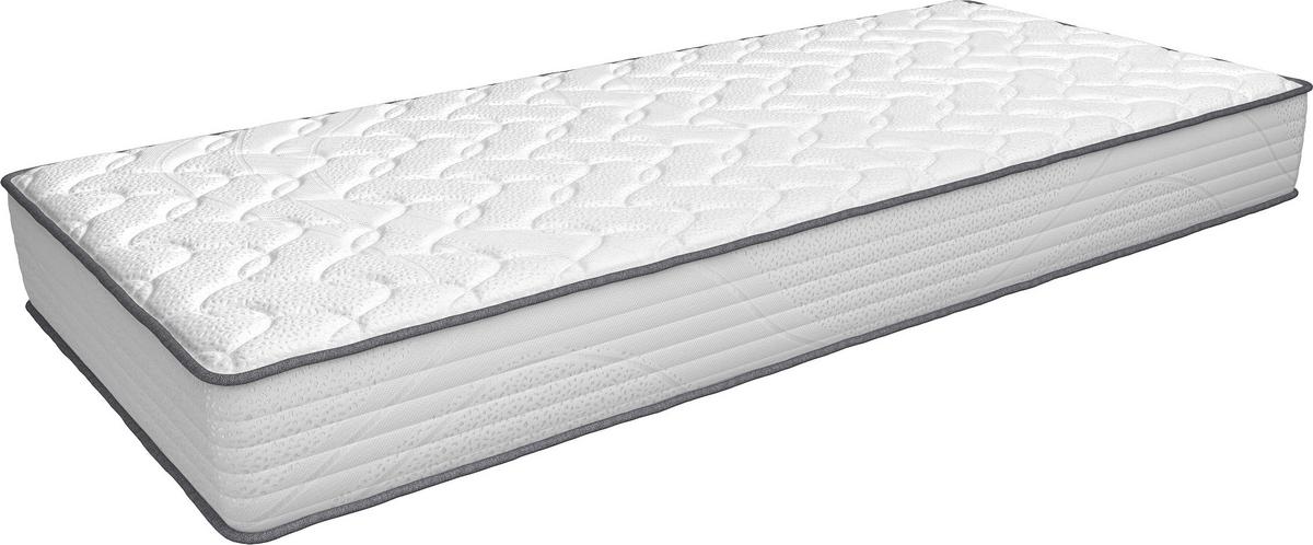 Madrac S Džep. Opruž. Jezgrom Pocket 1 - sivo-bijela, Moderno, tekstil (180/200cm) - Based