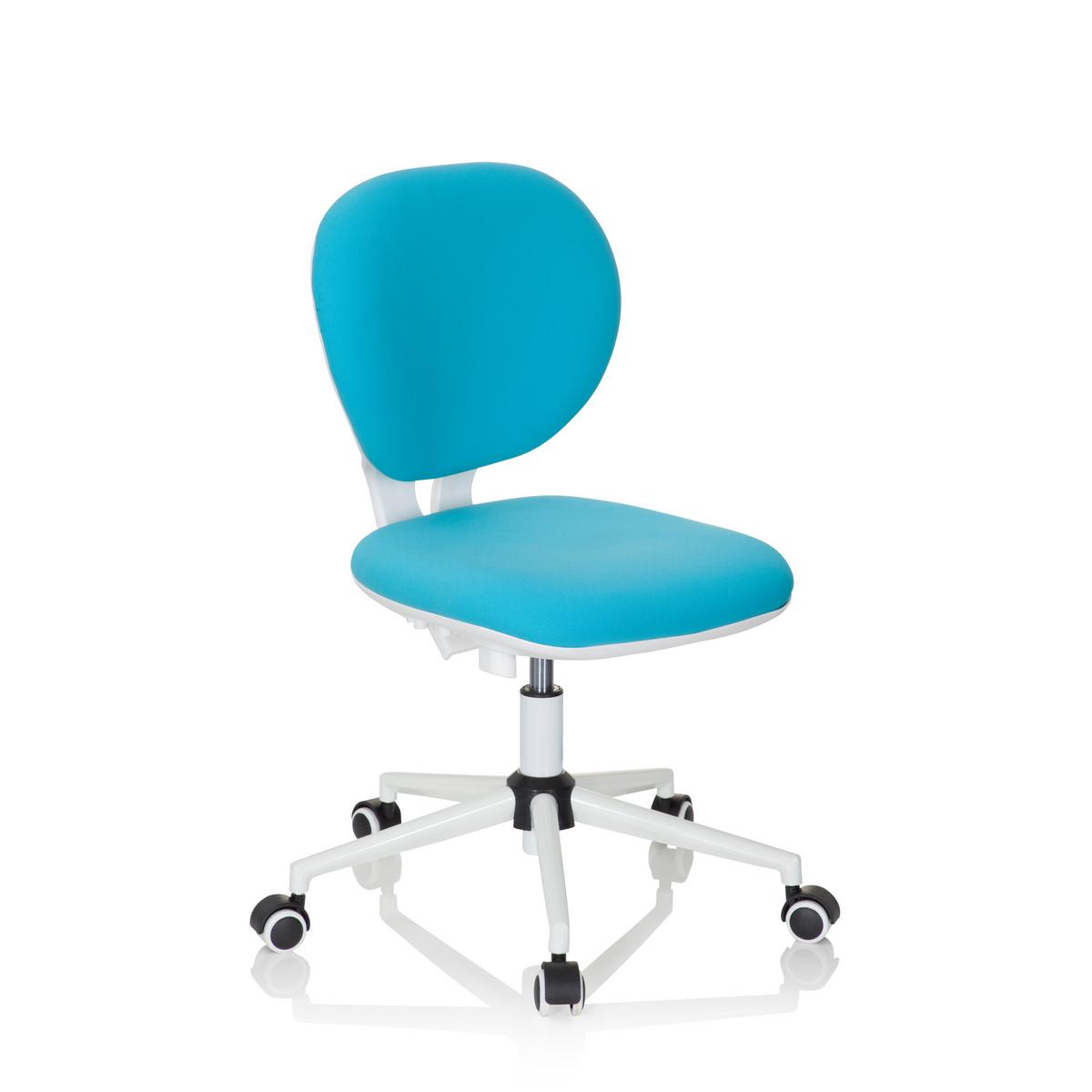 Jugenddrehtstuhl Kid Vivo ca. 43x82-95x56cm Türkis - Türkis, Basics, Kunststoff (43/82-95/56cm) - MID.YOU