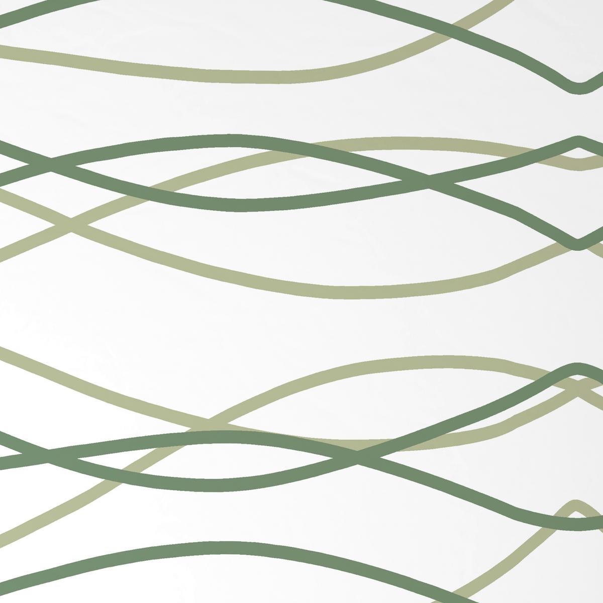 Lenjerie de pat Welle, cca. 140x200/50x70 cm - verde deschis/alb, Modern, textil (140/200cm) - Mömax