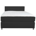 Postelja Boxspring Ascari - aluminij/črna, Moderno, umetna masa/tekstil (140/200cm) - Mömax modern living Postelja Boxspring Ascari - aluminij/črna, Moderno, umetna masa/tekstil (140/200cm) - Mömax modern living