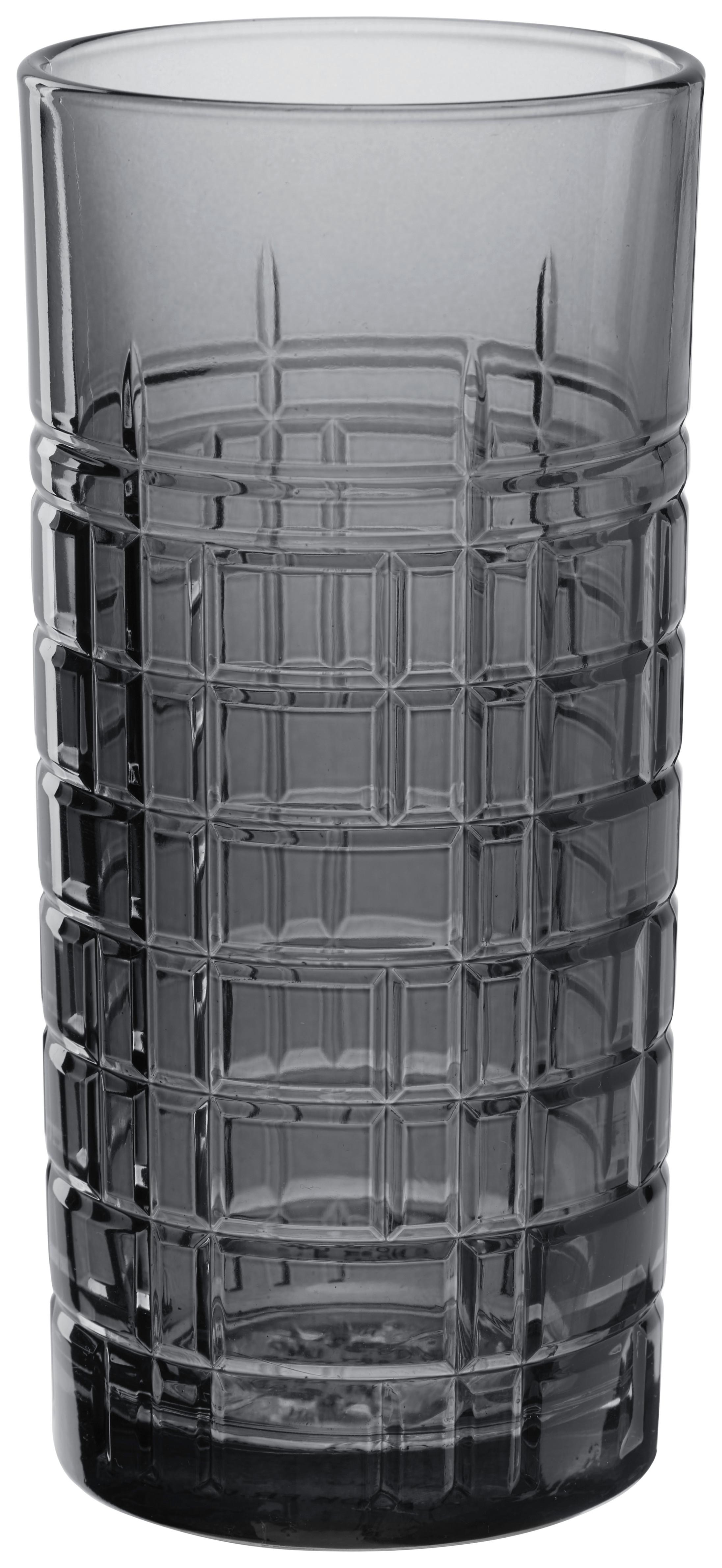 Kozarec Black Skye - temno siva, Moderno, steklo (7,1/14,5cm) - Premium Living