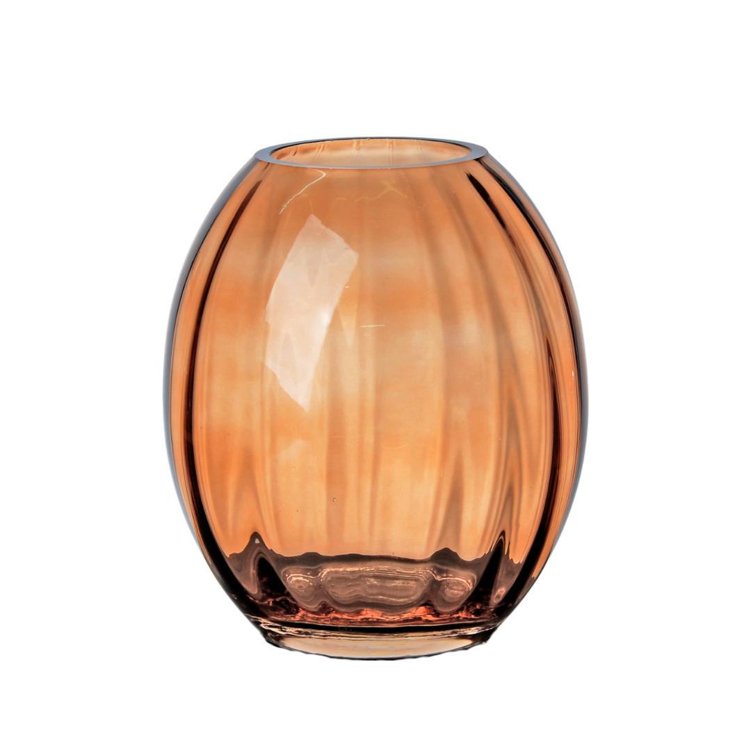 Üvegváza Md35050-2a - barna, Üveg (17,5/15/8,5cm)