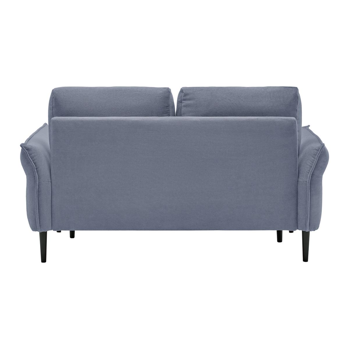 2-Sitzer-Sofa Custom Dunkelgrün - Dunkelgrün/Blaugrau, MODERN, Holz/Textil (150/85/92cm) - Mömax
