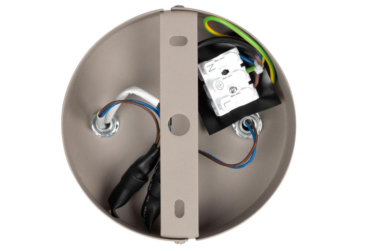 LAMPA REFLEKTOROWA COVENTRY *SBN* - szary, Konventionell, metal (64/12/22cm) - Novel