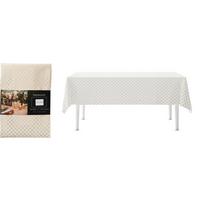 Asztalterítő Creme 140/240 - krémszínű, textil (140/240cm)