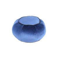 POUF Pouf Taj Mahal DxH: 65x35 cm - Blau, MODERN, Textil (65/35/65cm) - Kayoom