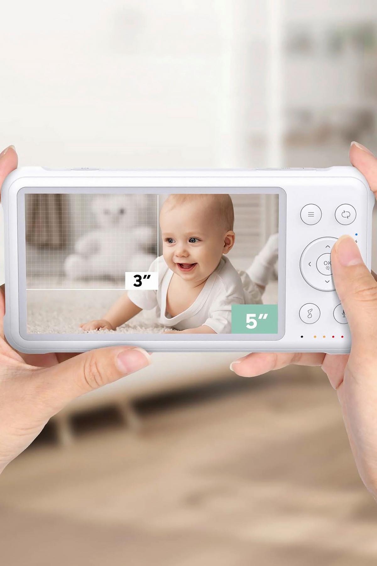 ELEKTRONICZNA NIANIA MOMCOZY VIDEO-BABYPHONE - Basics (17,7/10,9cm) - Momcozy