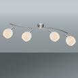 Strahler Samuel, max. 4x4 Watt - KONVENTIONELL, Glas/Metall (70/31,5/21,1cm) - MÖMAX modern living