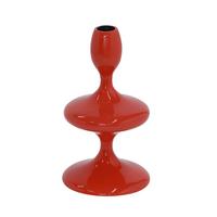 Stabzkerzenhalter Laureen Rot - Rot, Basics, Metall (11/19,5/11cm)