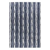 HOCHFLORTEPPICH MY WAVES 305 - Blau, Basics, Textil (40/60cm)