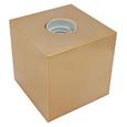 Tischleuchte Eni, max. 60 Watt - Chromfarben/Kupferfarben, MODERN, Kunststoff/Metall (10/10/10cm) - MÖMAX modern living