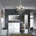 Ogledalo Space - bela, leseni material (121,4/57,6/2cm) - MÖMAX modern living