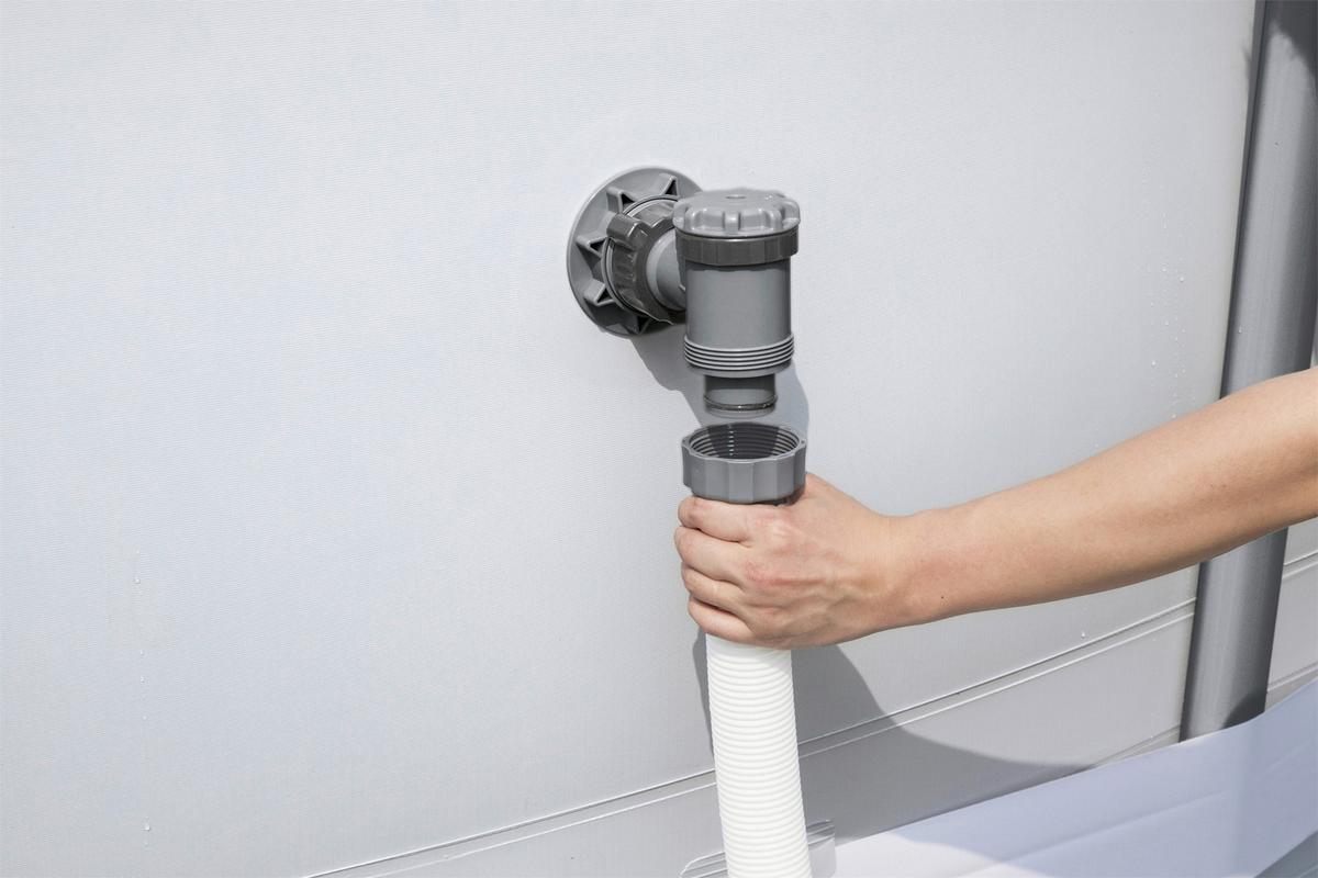 POMPA FILTRUJĄCA SMART TOUCH WIFI FILTER PUMP - niebieski/biały, Konventionell, tworzywo sztuczne/metal (43,5/30/37,5cm) - Bestway