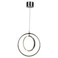 LED-Hängeleuchte Liane max. 15 Watt - Chromfarben, KONVENTIONELL, Metall (30/140cm) - Premium Living