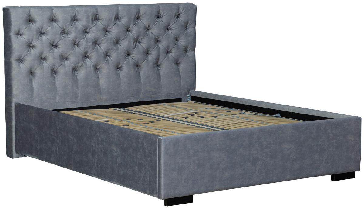 PAT TAPITAT MIAMI STORAGE - gri, Design, lemn/textil (160/200cm) - Modern Living