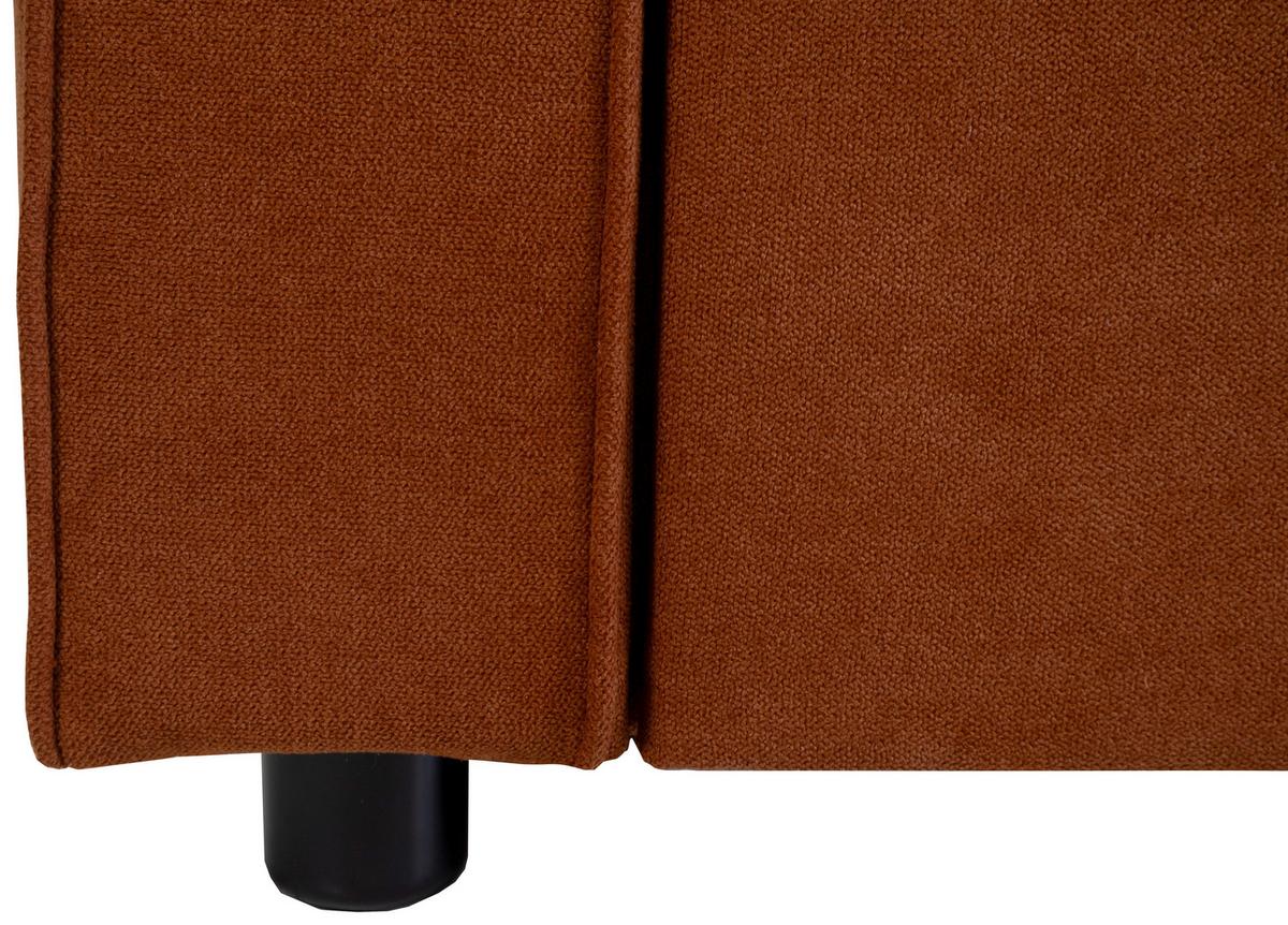 Sofa Na Razvlačenje Haze - terakota, Trend, tekstil (162/90/89cm) - Modern Living