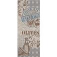 Flachwebeteppich Olives 80x200cm - Blau, MODERN (80/200cm) - Mömax modern living