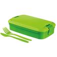 Tízórai- Vagy Uzsonna Szett Curver Lunch&go Evőeszközzel - zöld, műanyag