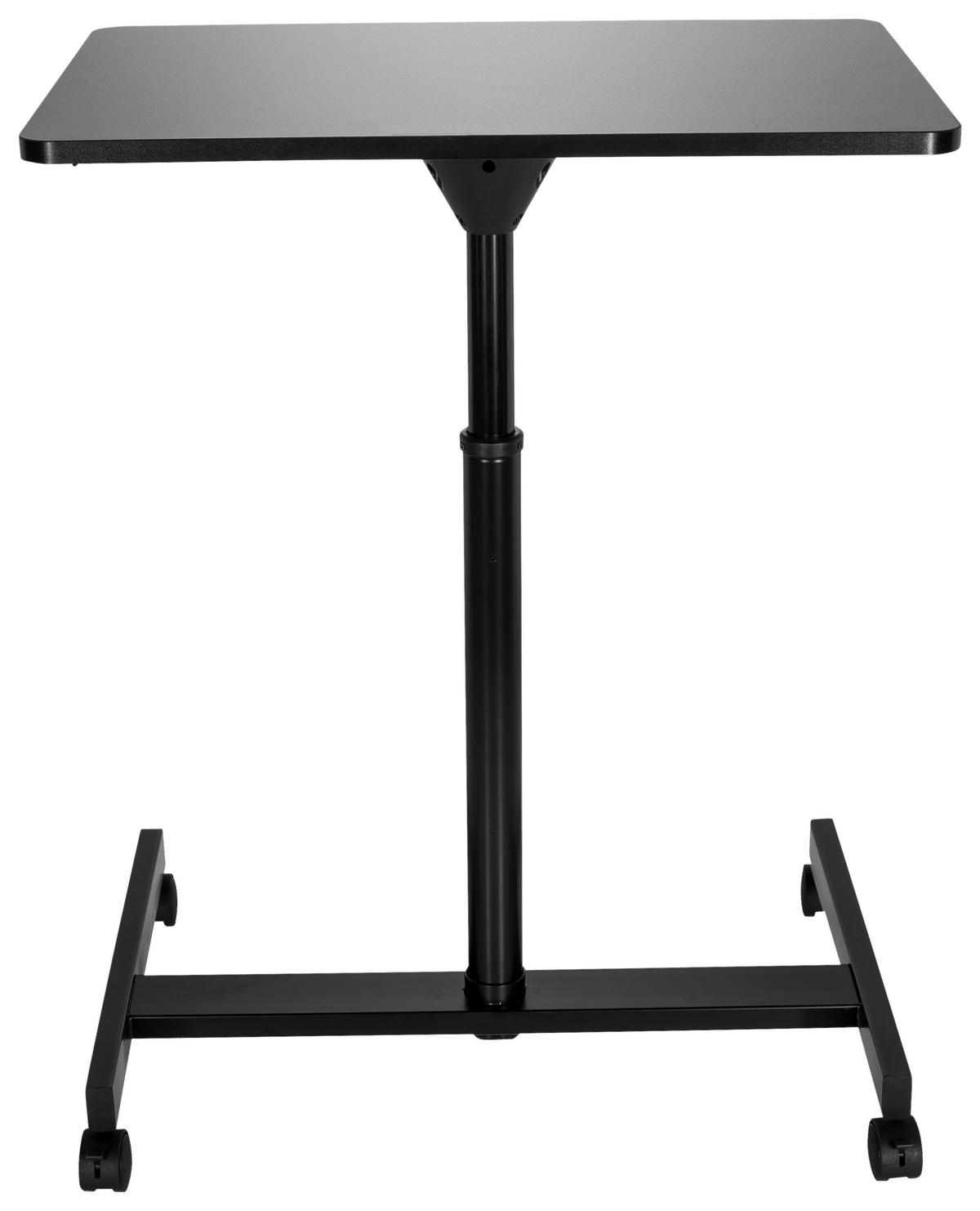 Dvižna Miza Stand Vm-su, Črna - črna, Basics, kovina/leseni material (70/48/80-114cm) - MID.YOU