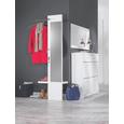 Wandgarderobe in Weiß Hochglanz - Weiß, MODERN, Holzwerkstoff (72/190,4/38cm) - MÖMAX modern living