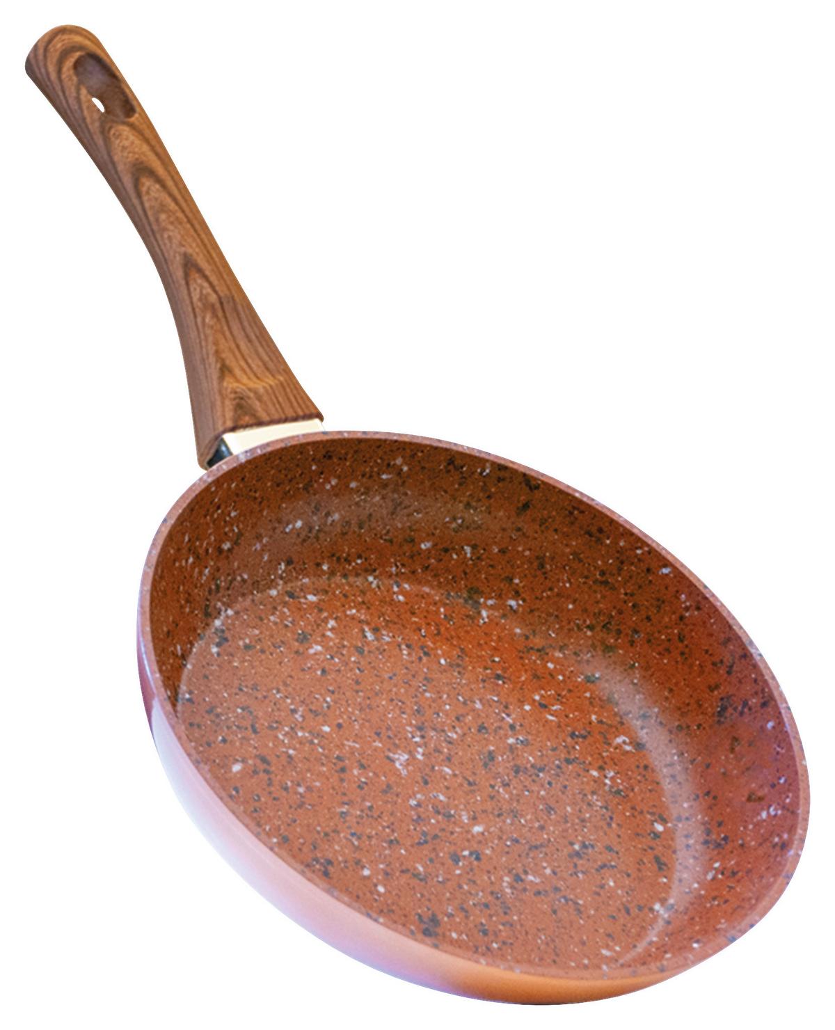 Serpenyő Livington Copper&stone 28cm - fém (28cm) - Mediashop