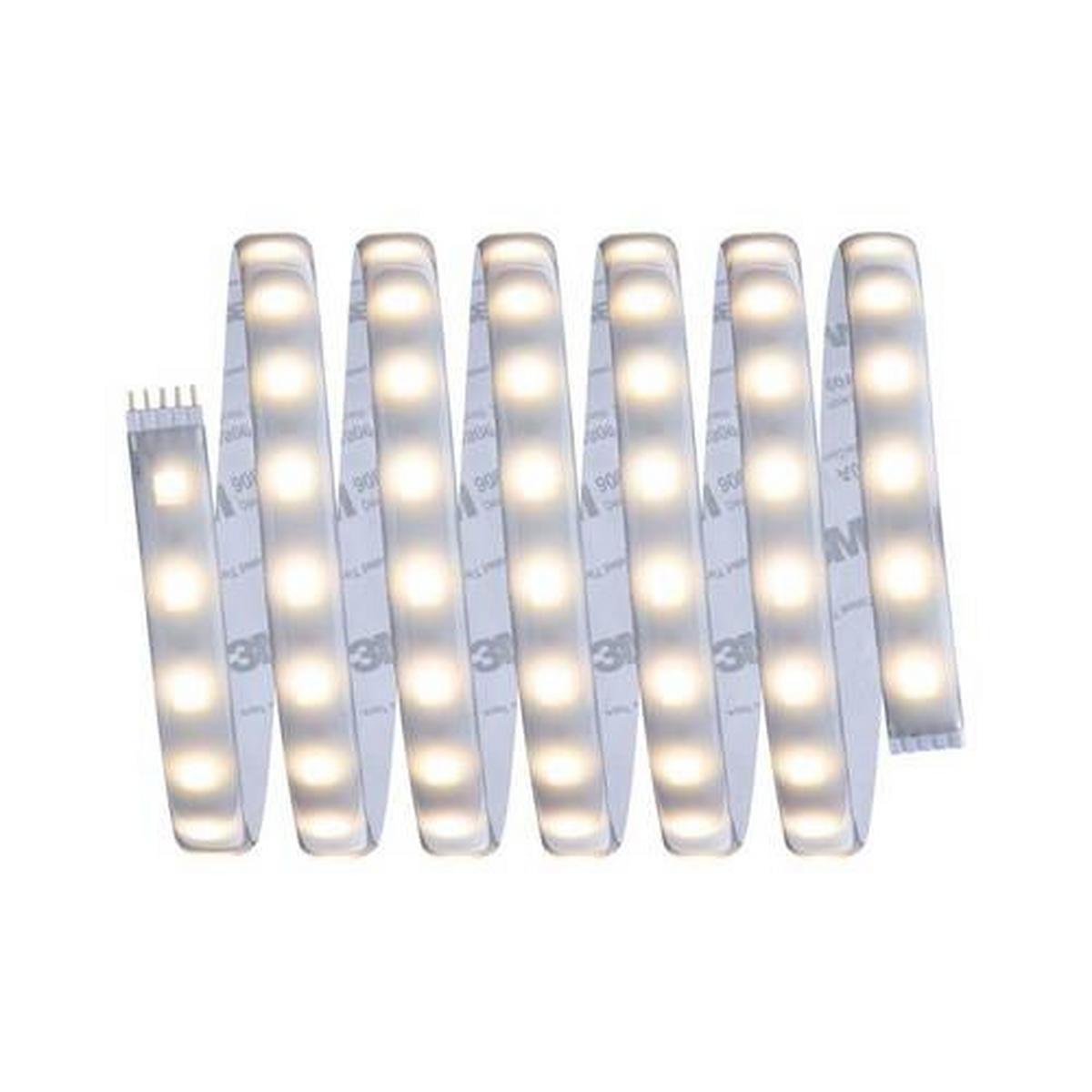 LED-Strip 70550 in Silberfarben max. 16 Watt - Silberfarben, Basics, Kunststoff (250,0cm) - Paulmann