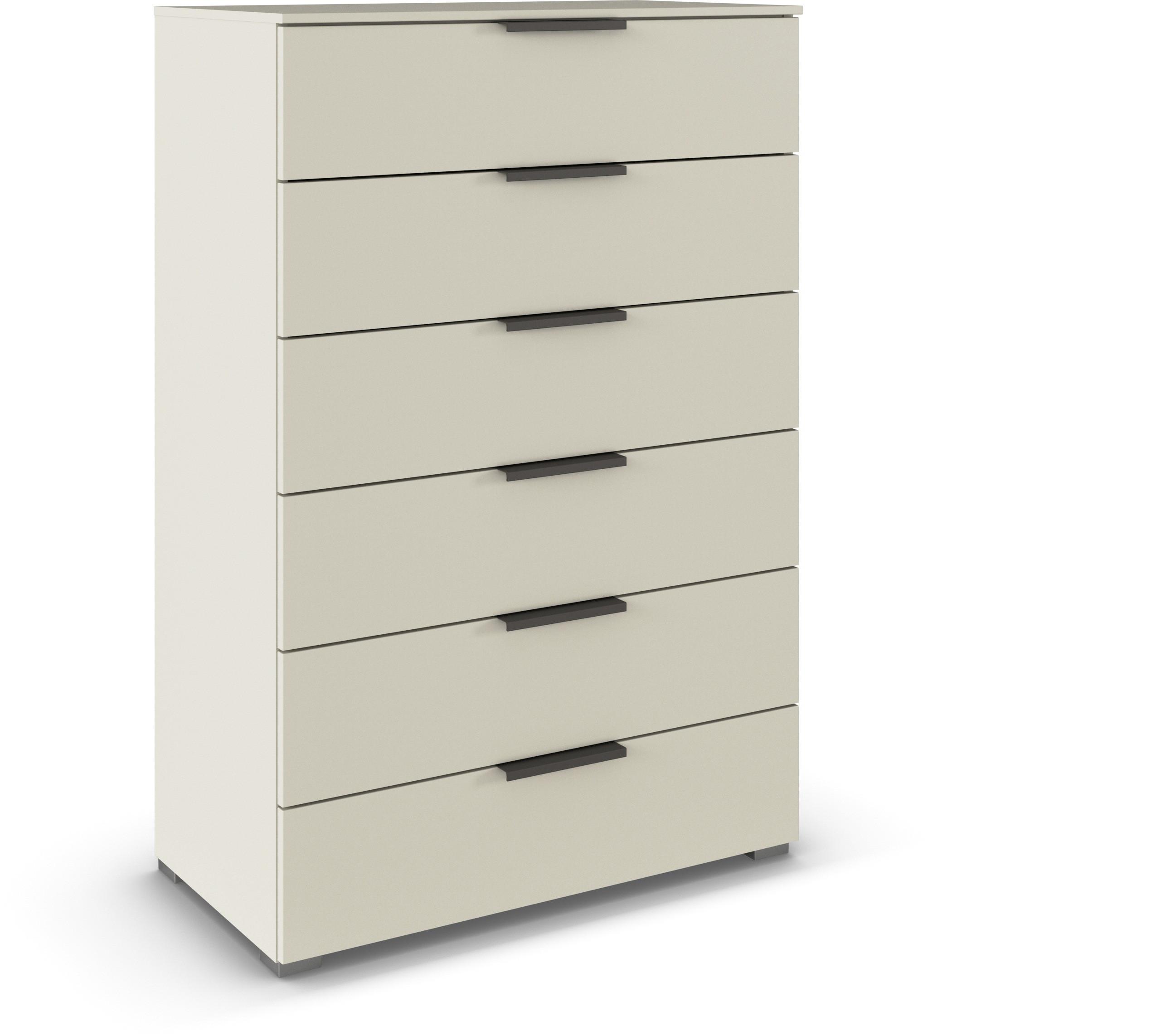 Komoda Paola, Barva Šampanjca - barve šampanjca/barve aluminija, Trend, kovina/leseni material (80/119/42cm) - Novel