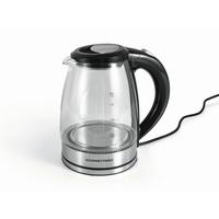 CZAJNIK ELEKTRYCZNY 15174 - kolor stalowy/czarny, Basics, tworzywo sztuczne/szkło (20,5/15/23cm)